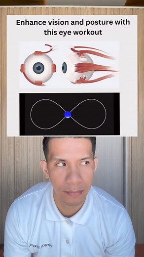 969K views · 8.3K reactions | Enhance vision & posture with this eye exercise. 3 minutes daily | Physical Therapy Session | Facebook