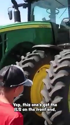Driving the 8295R with my son! #reels #tractor #fatherandson #farmmachinery #working #farmlife | Millennial Farmer