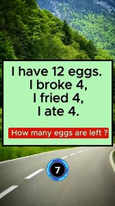 How many eggs are left? #quiz #QuizTime #fun #noblequiz #fblifestyle | iPhone Series