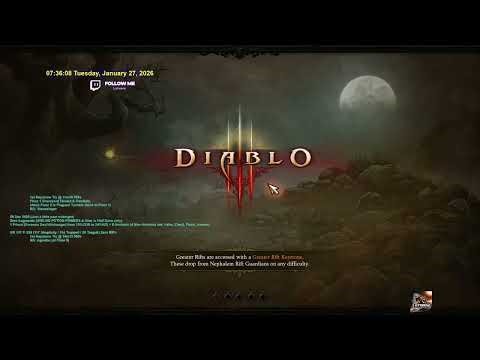D3 27Jan2026 EU- Season 37 - GoD DH Mixing GR 124 & Nephalem Rift (1 and 1), At End 85% Oculus Ring