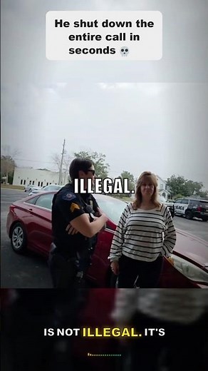 Officer Gets SHUTS DOWN in SECONDS! 😤 #firstamendmentaudit #firstamendment