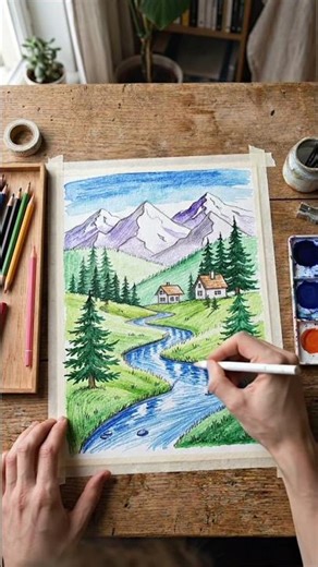 natural drawing video।#funny #art #ai #drowing #cat #cartoon
