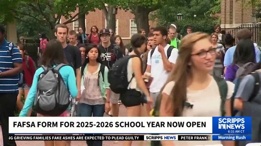 After delays, the Free Application for Federal Student Aid aka FAFSA is now open for students