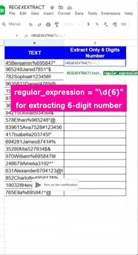 How to Use REGEXTRACT Function