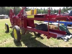 Old Time Hay Baler