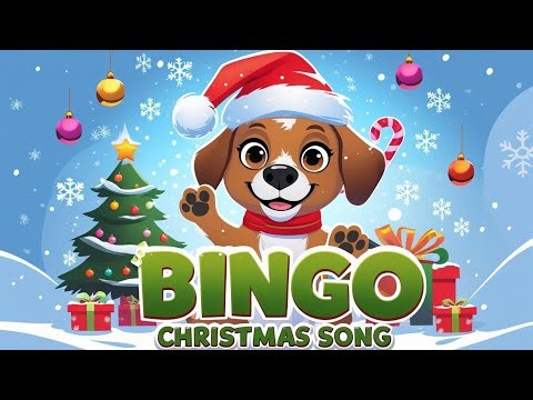 Bingo 🎄 Christmas Dog Song | Kids Nursery Rhymes & Christmas Songs for Children CocoKids TV #cartoon