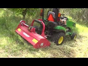 Implements Direct Hanmey 1.25m GM Flail mower Demo