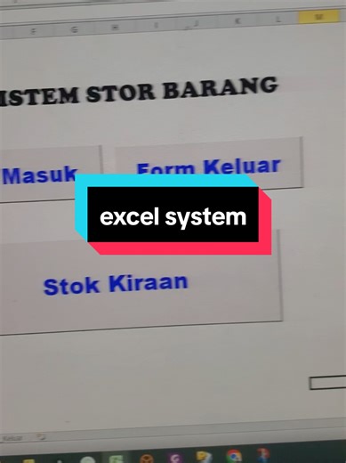 kita buat system simple2 je guna excel..tpi bila jadi mmg puas ati😁😄.. #excel #system #fypppppppppppppppppppppp