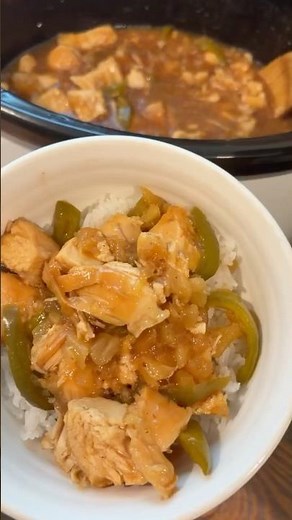 Slow Cooker BBQ Pineapple Chicken 🍍 | The BEST Easy Crockpot Dinner for Busy Weeknights