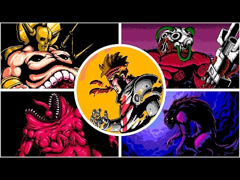 Infernax - All Bosses (No Damage) & Main Endings (Good/Evil/Redemption/True)