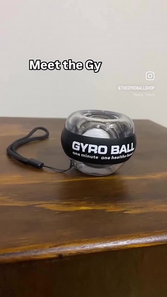Your grip is WEAK… but it doesn’t have to be. ⚡️ Fix it with the Gyro Ball in minutes. Link in Bio! #gripstrength #forearmworkout #levelup