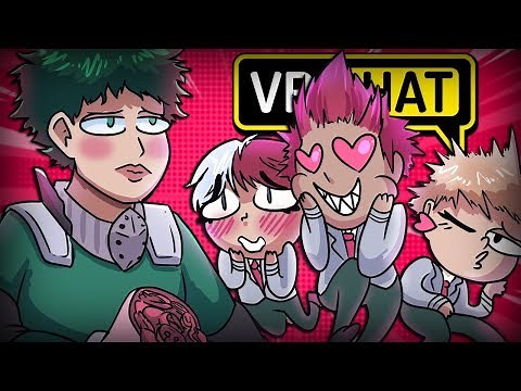 DEKU CHOOSES BETWEEN TODOROKI AND BAKUGO IN VRCHAT! (VRChat Funny Moments Highlights Compilations)