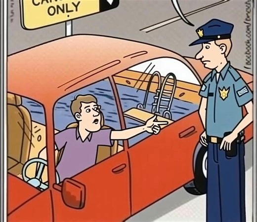 JOKE OF THE DAY: Woman: Is there a problem, Officer?Officer: Madam, you were speeding.Woman: Oh, I see.Officer: Can I see your license please?Woman: I’d give it to you but I don’t have one.Officer: Don’t have one?Woman: Lost it 4 times for drunk driving.Officer: I see…Can I see your vehicle registration papers please.Woman: I can’t do that.Officer: Why not?Woman: I stole this car.Officer: Stole it?Woman: Yes, and I killed and hacked up the owner.Officer: You what?Woman: His body parts are in pla