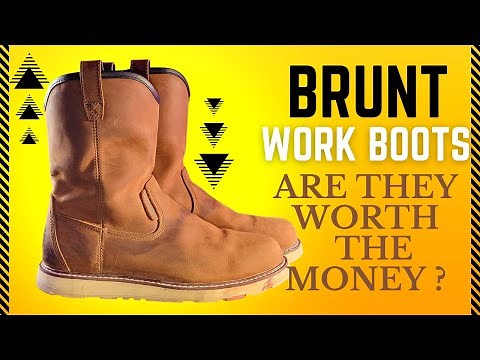 Brunt Work Boot Review By A Working Man!! Watch Before You Buy