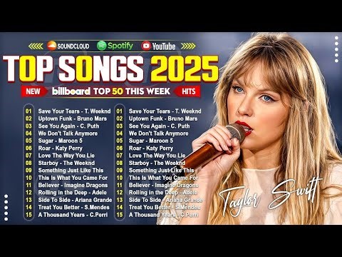 Taylor Swift, Adele, Ed Sheeran, Justin Bieber, Rihanna, Bruno Mars 💖 Billboard Hot 100 This Week