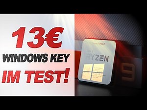 Frischer 13€ Windows Key im TEST! -- cdkeysales