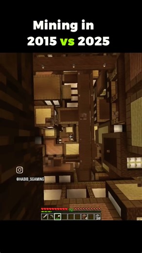 Minecraft Evolution: 2015 vs. 2025 ⛏️