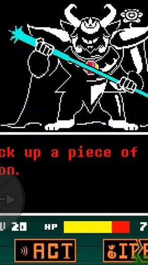 [mobile] undertale Genocide ASGORE