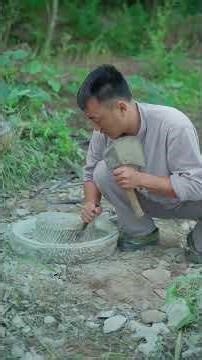 🪨⛏️ “One Chisel, One Hammer… 6 Months Making 😱🔥 | Handmade Ancient Stone Mortar Transformation”