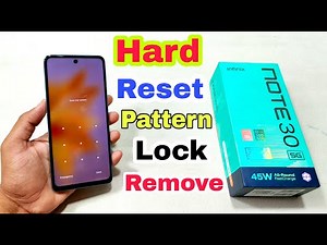 Infinix Note 30 5G Hard Reset | Infinix (X6711) Pattern Lock Remove Without Pc | Password Forgot |