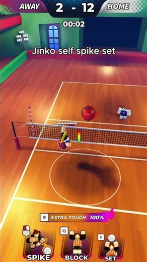 OP JINKO SPIKE #volleyballlegends #haikyuuxyn #haikyuuvolleyball #haikyuu #gaming #volleyballanime