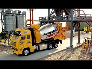 Cement Mixer Truck Does the IMPOSSIBLE! 😱 Fresh Concrete Road on a Village Dirt Path