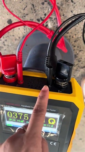 200A Handheld loop resistance tester Display Video