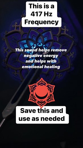 101K views · 2.3K reactions | Listening to a 417 Hz frequency, part...