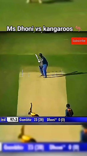 MS Dhoni angry moment: century vs Australia highlights