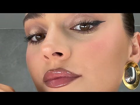 My concert makeup look 🖤