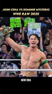 John Cena vs. Dominik Mysterio: WWE Raw 2025 Full Match Highlights 🤯 Edit