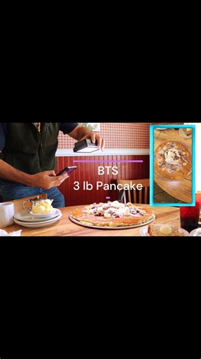 Cringe is in. Before the big meals, there's a lot of baloney that goes on. I turned my main camera on and forgot about it while I was still recording clips for Instagram/TikTok. When I went back, I figured I could make a ridiculous behind the scenes video out of it. The giant 3 pound pancake at The Red Hen Cafe in Helendale, California is worth the wait. It was honestly still warm when I started eating 🤣 #pancakes #breakfast #travels #foodchallenge | Freak Eating