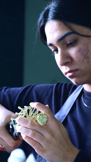 Handcrafting a Honeycomb Handcuff: Student Jewelry Design 2026