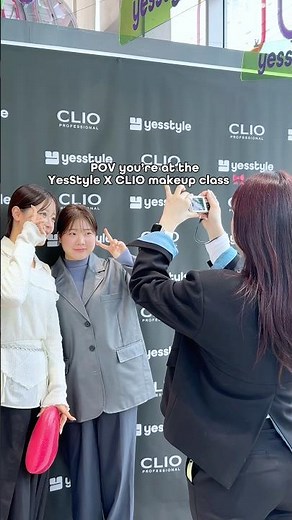 Come to YesStyle x CLIO makeup class with us! #kbeauty