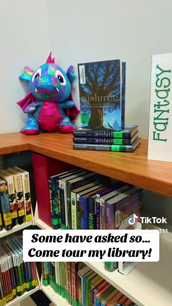 I had some people ask about my entire library so let’s take a tour! This is only my second year at my campus library so I am still “making it my own” and changing things every month lol 😂 the theme?? COMFY, WELCOMING & student independent! #elementarylibrarian #librariansoftiktok #schoollibrary
