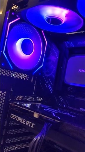 Ease123b infinity RGB 😍 fans gaming PC