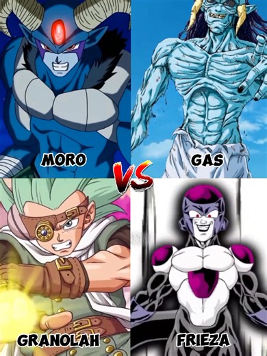 Moro vs Gas vs Granolah vs Black Frieza Explained