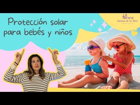 CREMAS SOLARES PARA NIÑOS Y BEBES