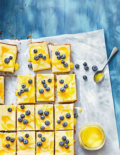 Meyer Lemon Cheesecake Bars