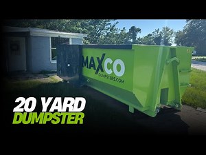 20 Yard Roll off Dumpsters in West Pasco
