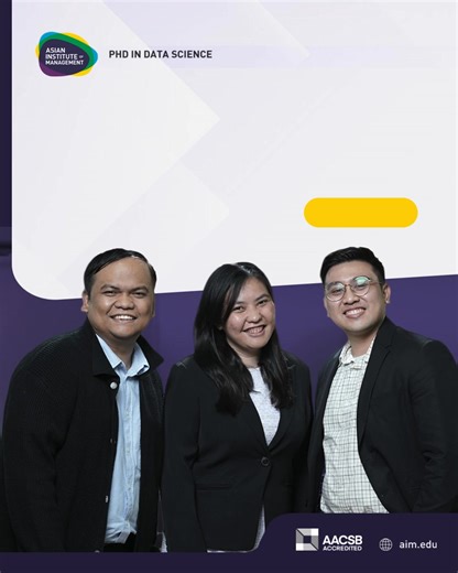 Designed for technology leaders and scholars pursuing academic, research, and high-impact industry careers, the PhD in Data Science at AIM emphasizes intellectual depth, methodological rigor, and original scholarly contribution. Discover the program. | Asian Institute of Management