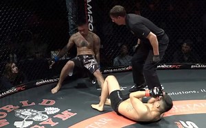 名场面：MMA罕见双KO！两位拳手同时击倒对手，裁判怎么判？
