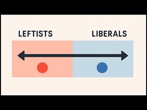 Leftist vs Liberal - What's the Difference? (Easiest Explanation)