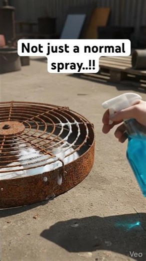 Extreme Rusted Fan Cage Restoration | Satisfying Rust Removal #shorts