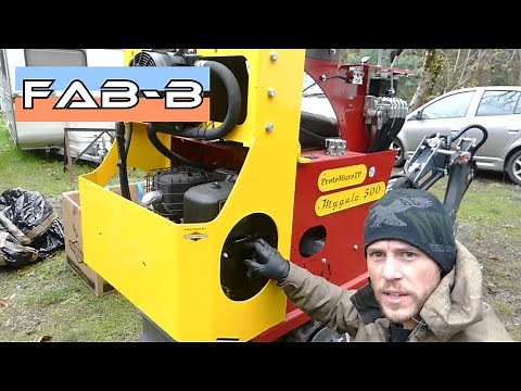 Première mise en route de la Mygale 500 (Micro Pelle)