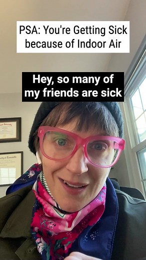 A break from my regular creativity content for a good ol’ public health PSA 😂🤷🏻‍♀️ . Look. This isn’t thee most important issue on my radar right now… But I’ve been sending texts/DMs to so many folx that I decided to just make a video— —which I’m sharing now with y’all. And if it can help a few fellow creatives, advocates, caregivers, change agents avoid getting sick this winter, then—🫶 . 🔎As a public health scientist, I’ve long been an advocate for improving indoor air. We spend >90% of ou