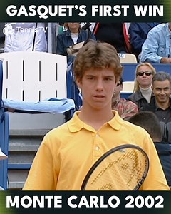 276K views · 5.4K reactions | From 1 to 600 wins 朗 Reliving Gasquet's FIRST ever win on the ATP Tour! | Tennis TV | Facebook