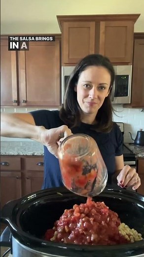 This Crock Pot Taco Soup recipe is hearty, comforting, and healthy.