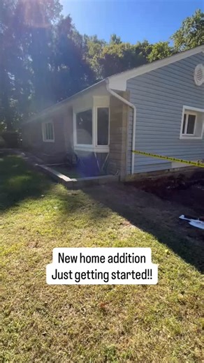 Getting started on a brand new home addition; can’t wait for you to all see how it comes together  #homeadditions #homeinspo | Finima Inc. | Facebook