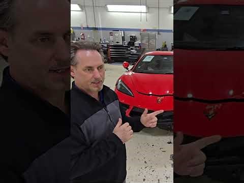 Totaled C8? Corvette Stingray Collision Repair in Dallas Texas | Full Walkthrough